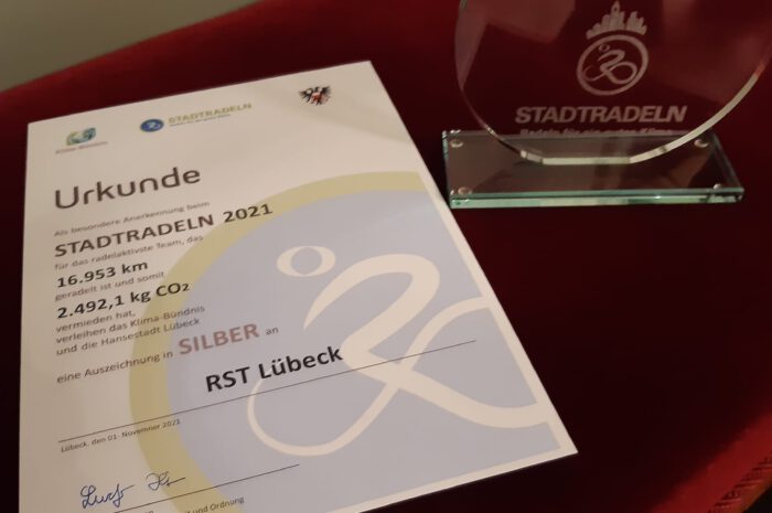 Stadtradeln 2021: Platz 1 und 2 für RST Lübeck