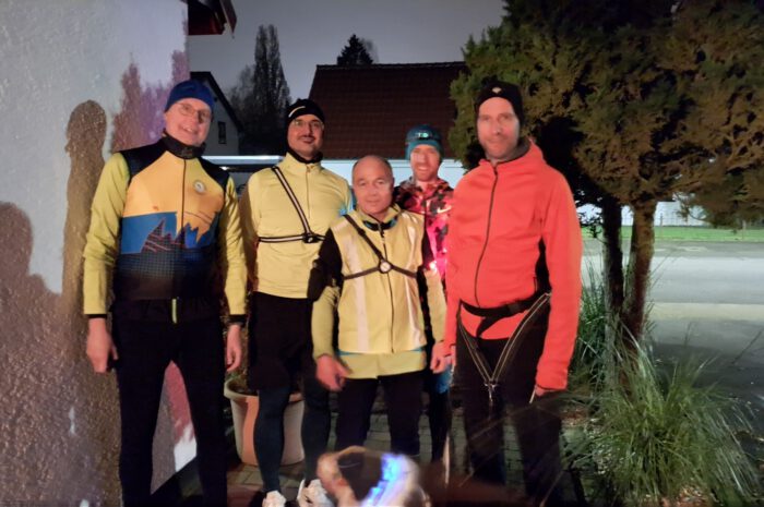 RST Lübeck beim Silvesterlauf im Lauerholz dabei