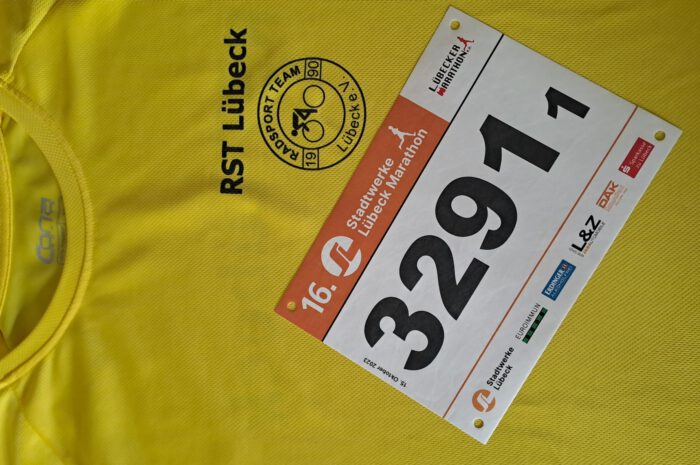 RST Lübeck 2023 beim Lübecker Marathon mit einer Staffel am Start