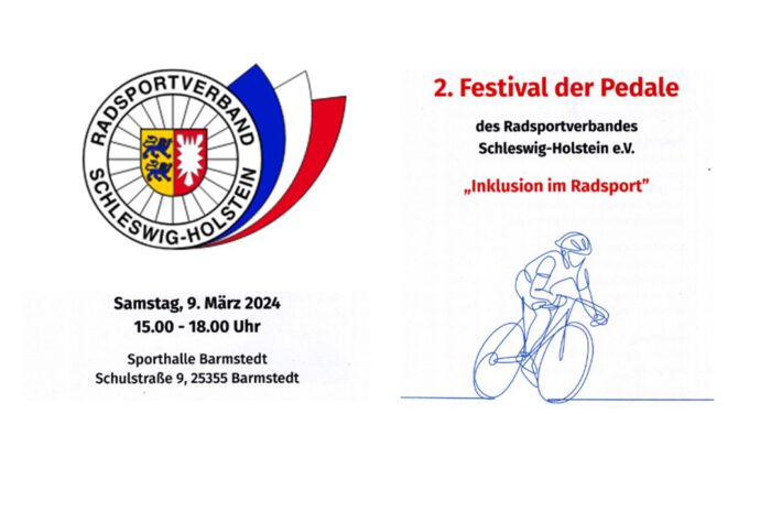 RSV SH: 2. Festival der Pedale in Barmstedt am 09. März 2024