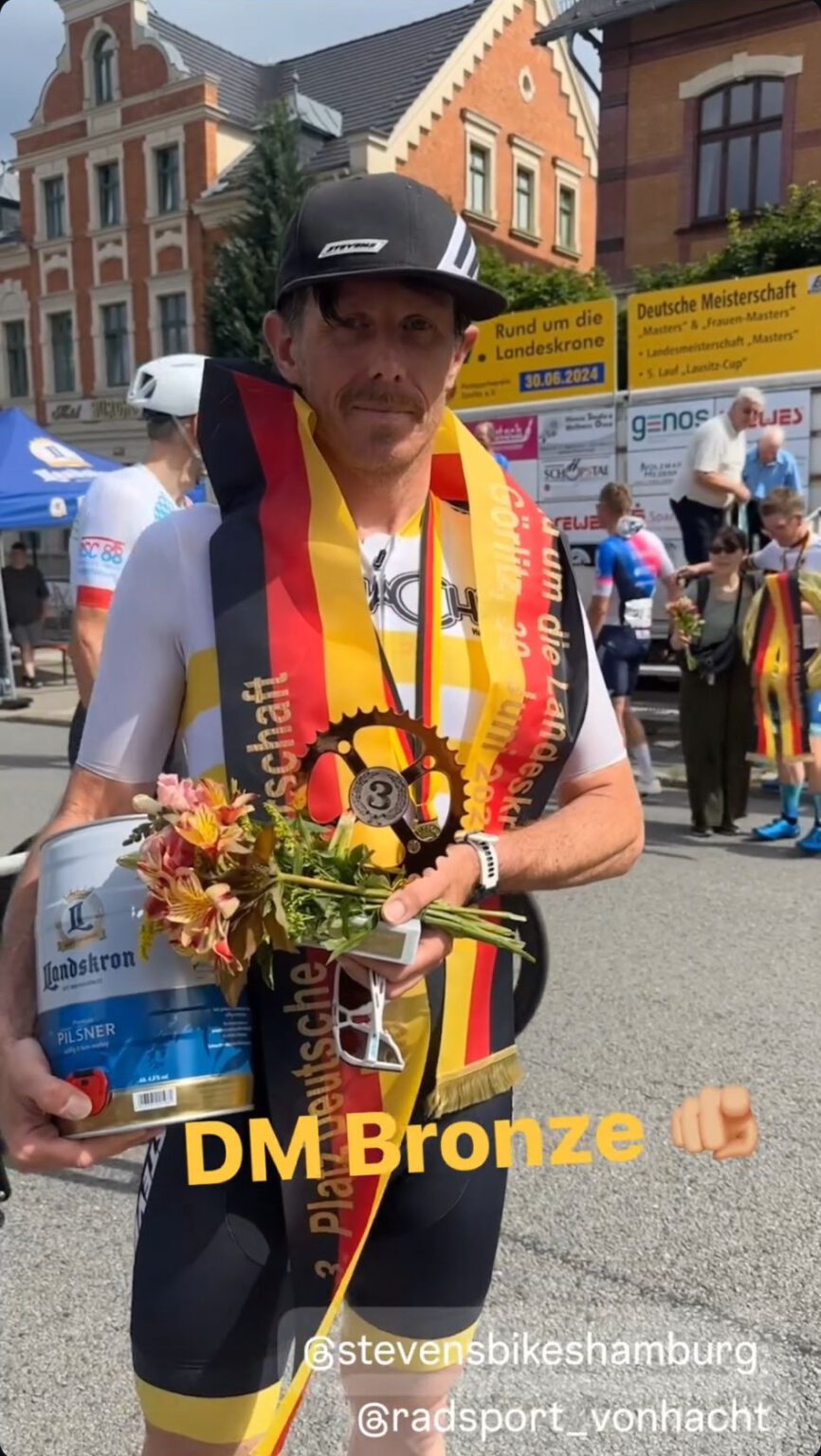 Jan Rst DM Senioren: Jan Jensen wird Dritter! – Radsport Team Lübeck e.V