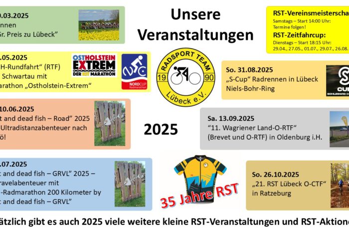 RST Lübeck: Unsere Veranstaltungen 2025