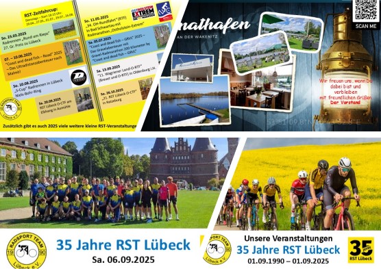 35 Jahre RST Lübeck: Veranstaltungen und die große RST-Feier in 2025