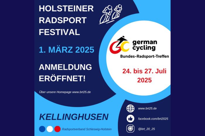 Bundes-Radsport-Treffen 2025 in Kellinghusen (24. bis 27. Juli 2025)