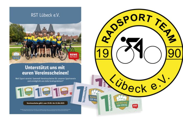 REWE-Aktion: Scheine für Vereine – RST Lübeck ist wieder dabei!
