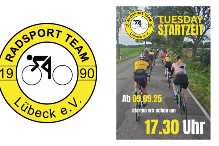 Radtraining in Stockelsdorf startet bereits um 17:30 Uhr!