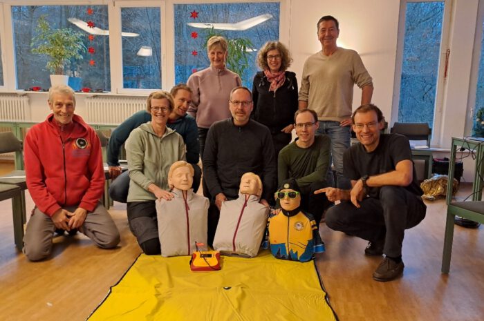 Erste-Hilfe-Kurs im Radsport