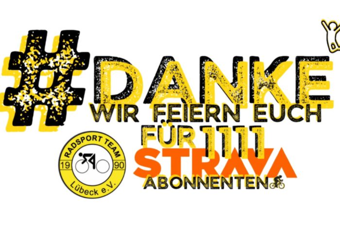 RST Lübeck Strava-Club: 1.111 Mitglieder