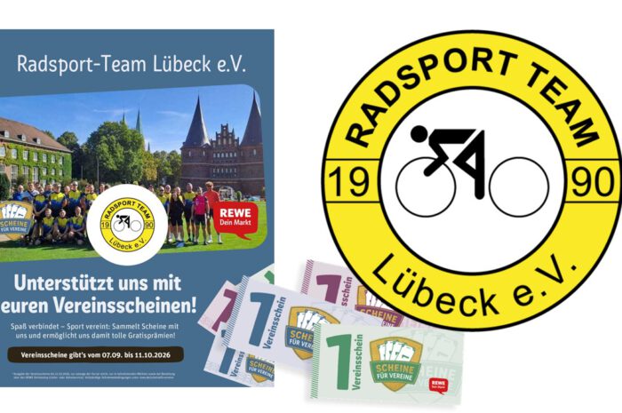 REWE-Aktion: Scheine für Vereine – RST Lübeck ist auch 2026 wieder dabei!